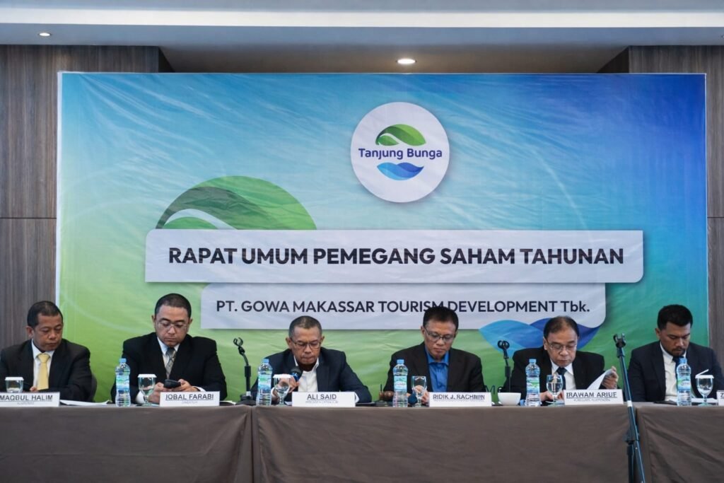 Laba Bersih Tanjung Bunga (GMTD) di 2025 Ambles 76,49% Jadi Rp32,18 Miliar gmtd